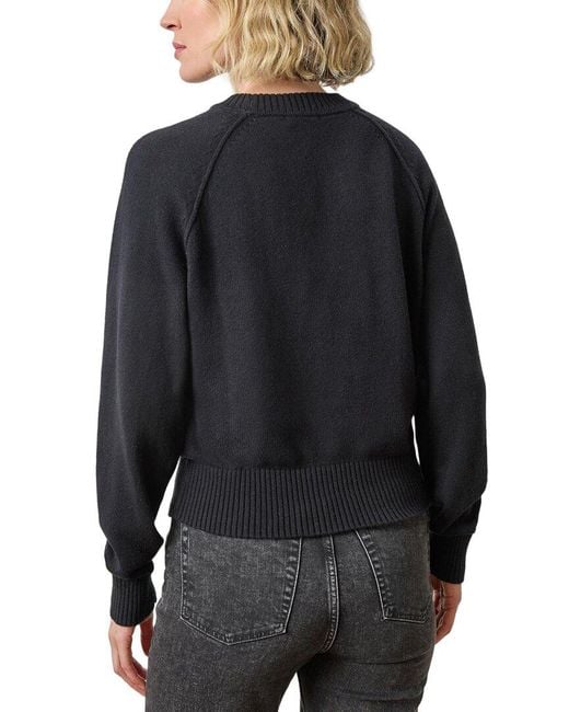 Lilla P Black Raglan Sleeve Pullover