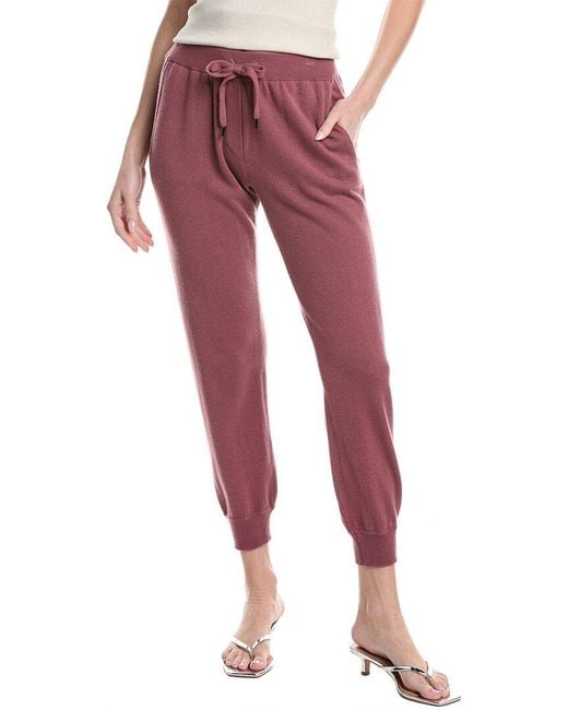 Brunello Cucinelli Red Wool, Cashmere & Silk-Blend Pant