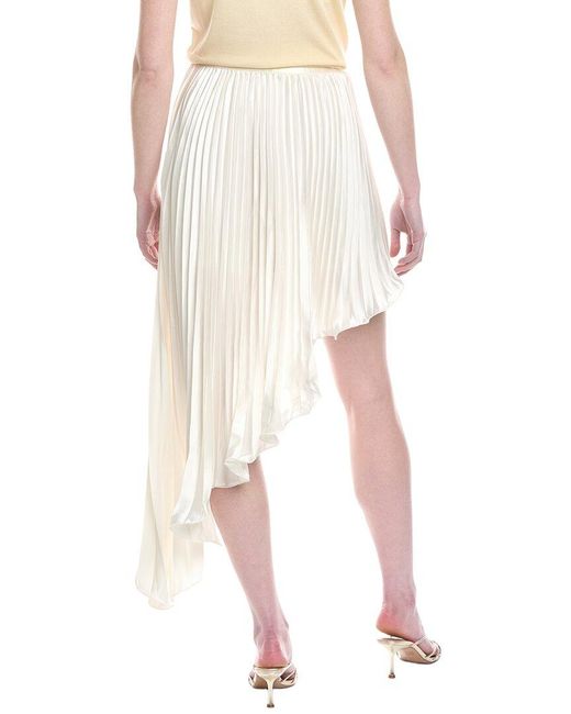Line & Dot Natural Seymour Asymmetrical Skirt
