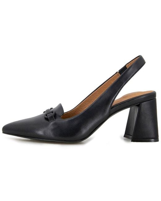 Gentle Souls Black Dionne Pump