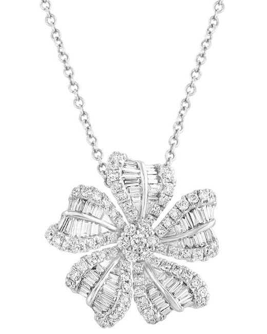 Effy Fine Jewelry White 14K 0.75 Ct. Tw. Diamond Necklace