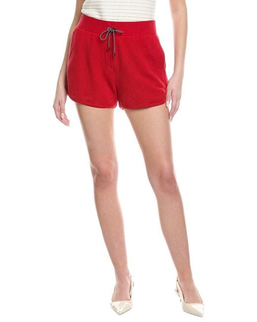 Brunello Cucinelli Red Short