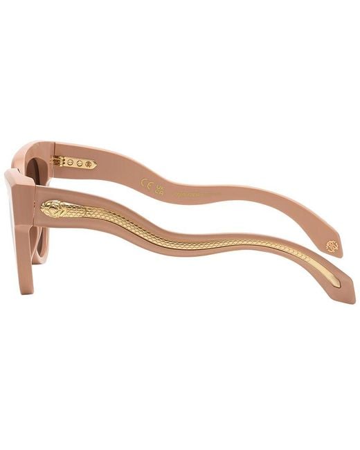 Roberto Cavalli Brown 53Mm Sunglasses