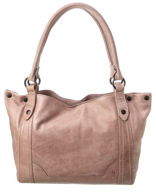 Frye Pink Melissa Leather Shoulder Bag