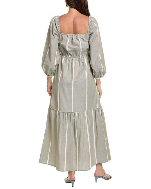 Garrie B Gray Maxi Dress