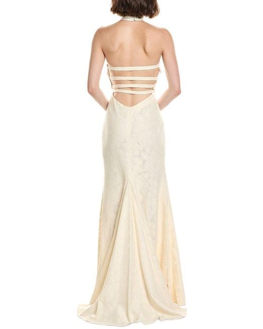 Issue New York Natural Print Maxi Dress