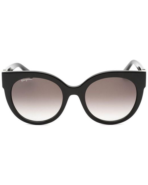 Ferragamo Black Sf1031s 53mm Sunglasses