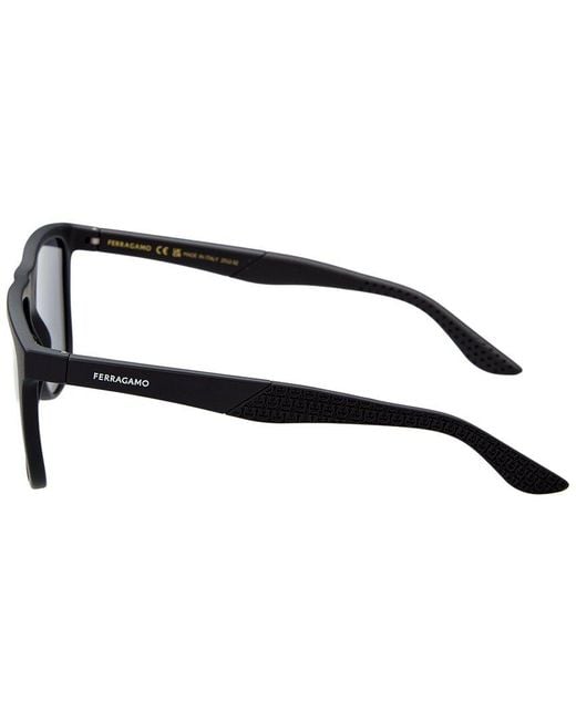 Ferragamo Black 59Mm Sunglasses for men