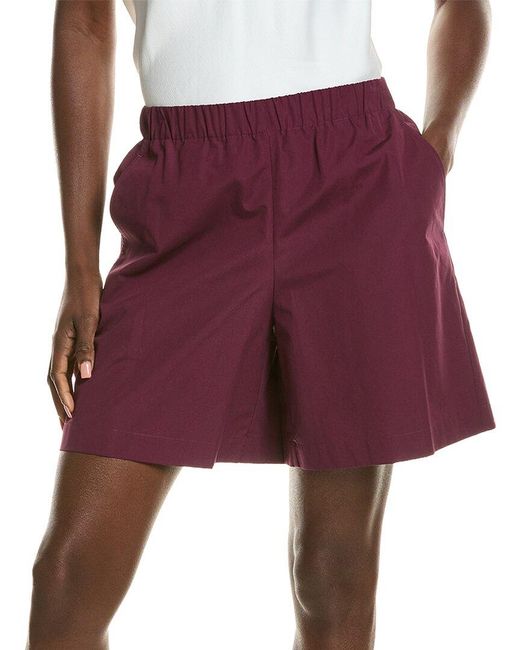 Lafayette 148 New York Red Riverside Short