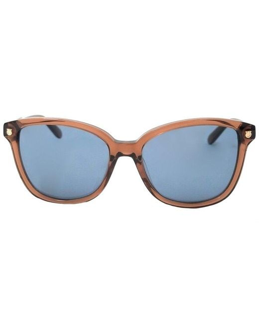 Ferragamo Blue Sf815s 56mm Sunglasses for men