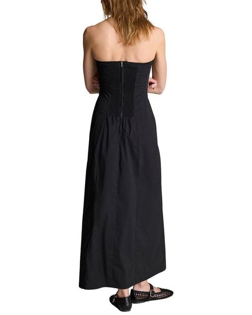 Kenneth Cole Black Strapless Corset Mini Dress