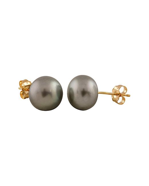 Splendid Multicolor 14k 8.5-9mm Freshwater Pearl Studs
