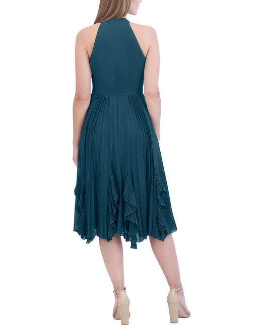 Eliza J Blue Midi Dress