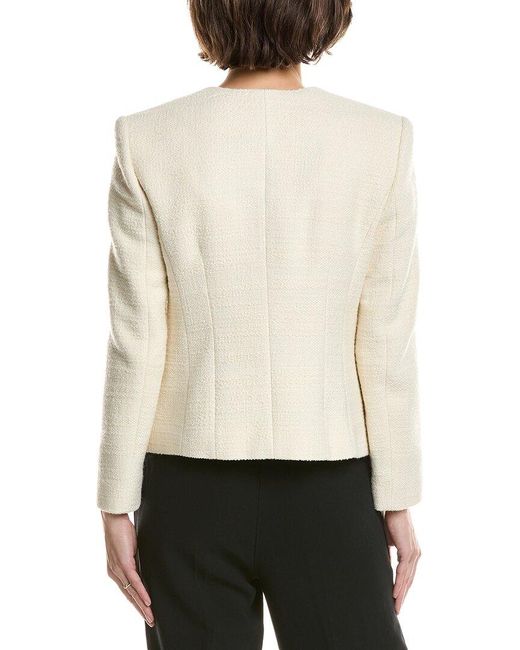 A.L.C. White Luca Wool-Blend Jacket