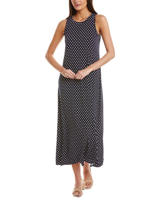 Vince Camuto Black Keyhole Back Maxi Dress
