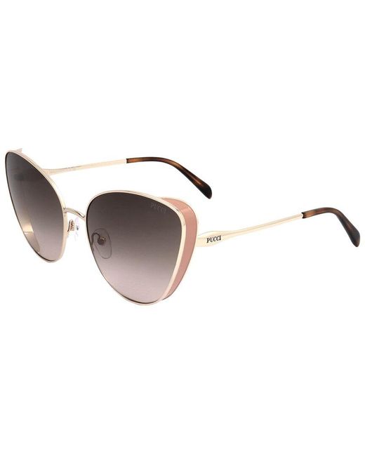 Emilio Pucci Metallic 61Mm Sunglasses