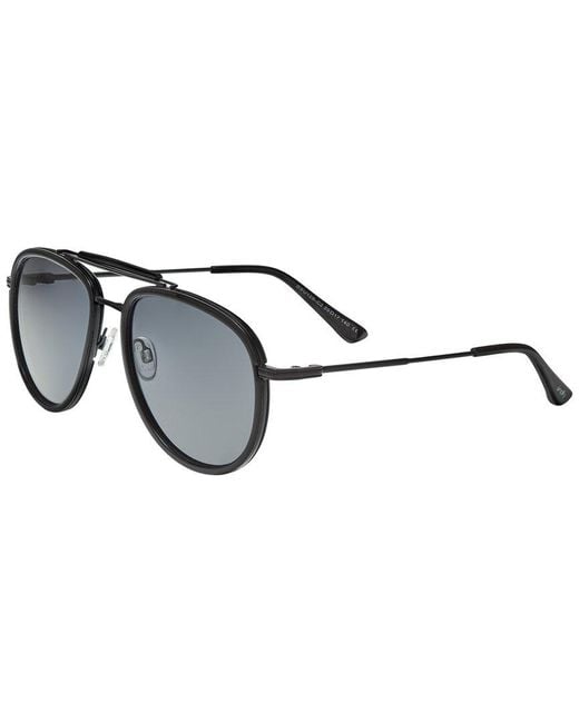 Simplify Brown Ssu129-c2 56mm Polarized Sunglasses for men