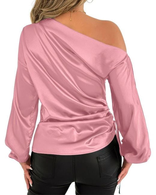 Adele Berto Pink Blouse