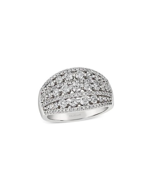 Le Vian White Platinum 1.42 Ct. Tw. Diamond Cocktail Ring