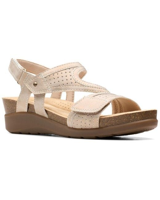 Clarks Pink Calenne Carmen Sandal
