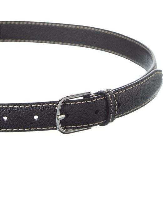 Totême Black Leather Belt