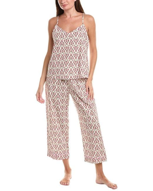 Bedhead Pink 2Pc Cropped Pajama Set