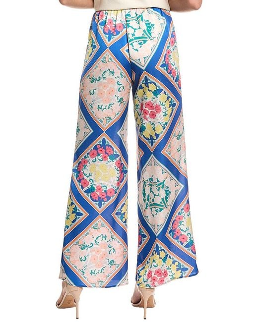 Fate Blue Wide-Leg Pant