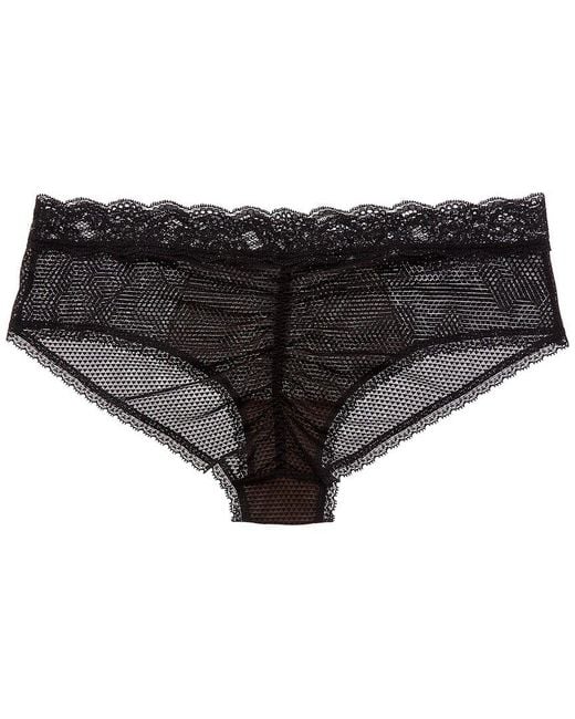 Passionata Black Bklyn Lace Shorty
