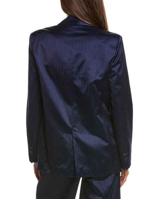 Forte_forte Blue Solid Jacket
