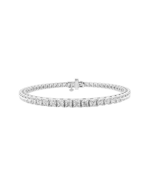 Diana M White Diana M. Fine Jewelry 14K 5.00 Ct. Tw. Lab Grown Diamond Tennis Bracelet