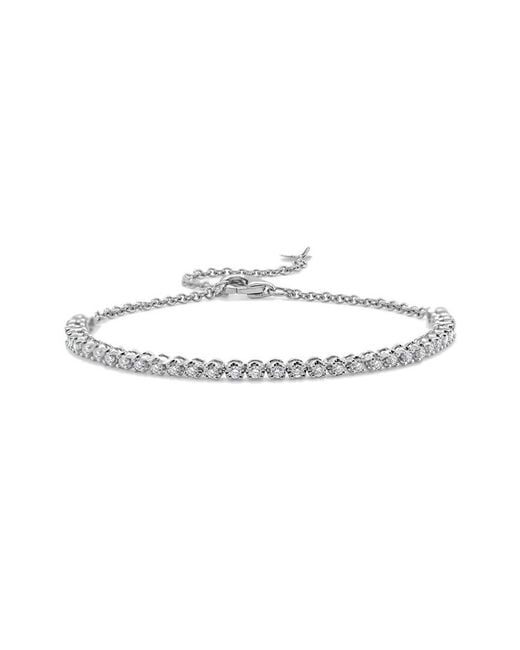 Sabrina Designs White 14k 0.49 Ct. Tw. Diamond Bolo Bracelet