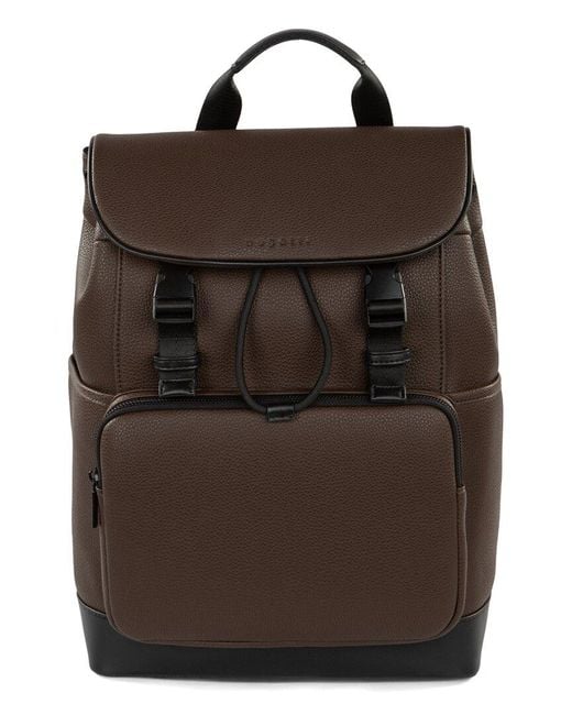 Bugatti Brown Central Backpack