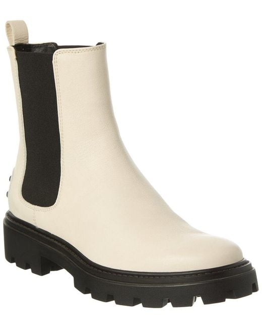 Tod's Black Tods Leather Boot