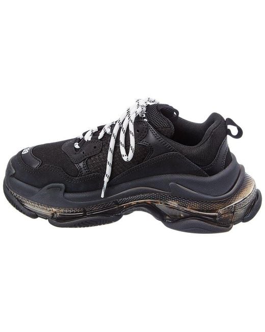 Balenciaga Black Triple S Sneaker