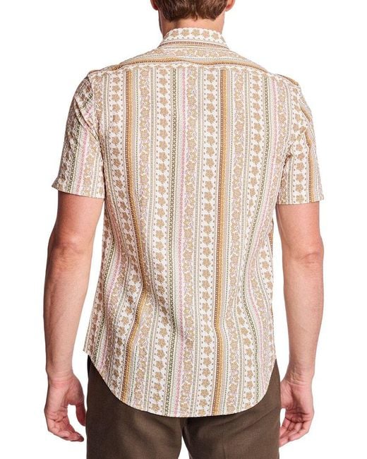 Paisley & Gray White Sawyer Shirt for men