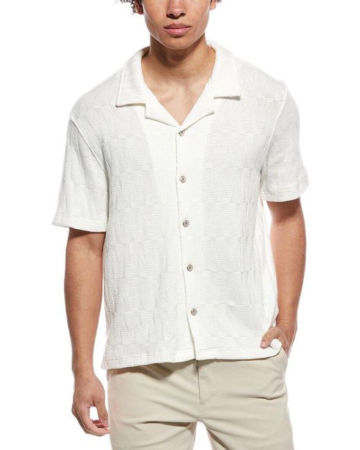 Jason Wu White Knit Shirt for men