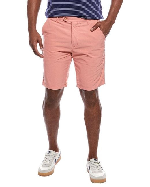 J.McLaughlin Pink Silas Short for men
