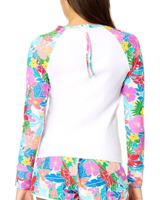 Raisins White Back Zip Rashguard