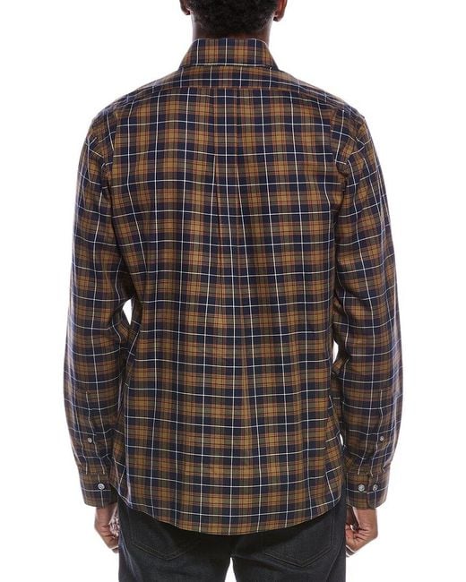 Brooks Brothers Brown Pattern Button Shirt for men