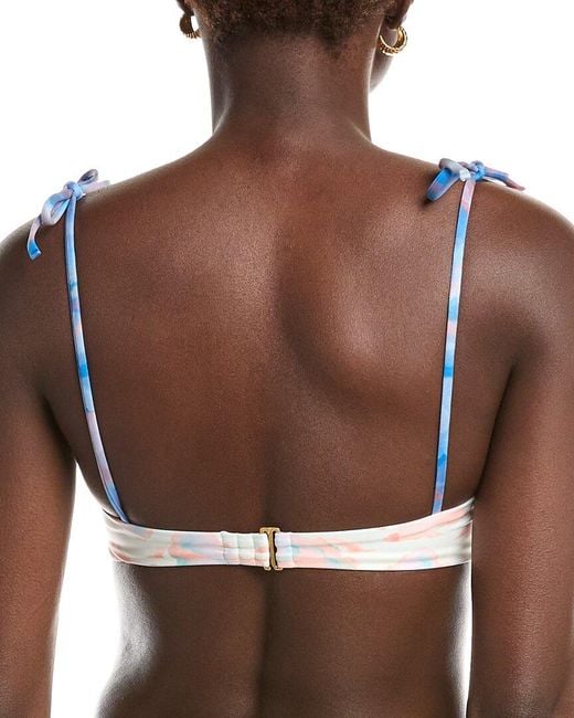 Agua Bendita Brown Donna Underwire Bandeau Top