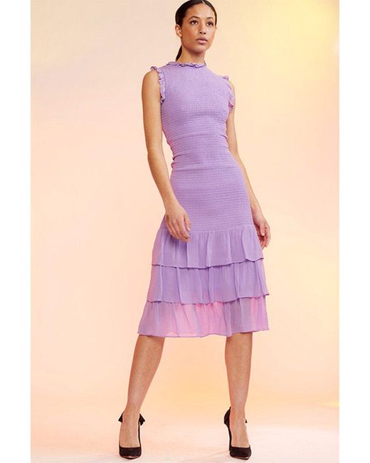 Cynthia Rowley Purple April Dress