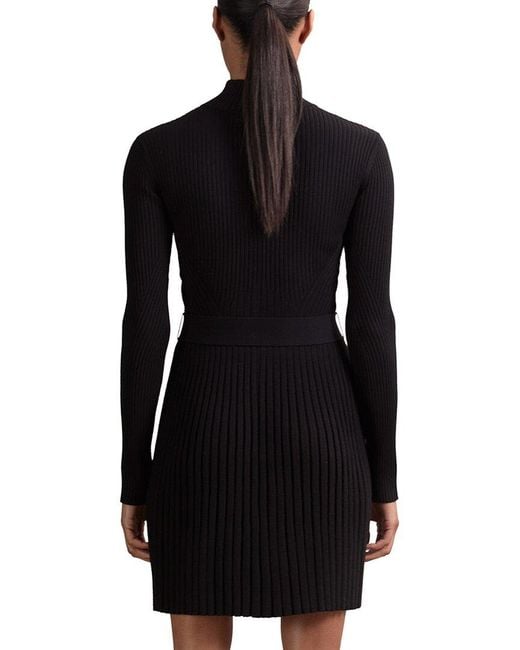 Reiss Black Vienna Dress