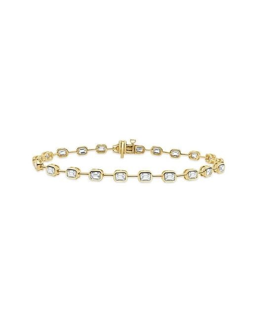 Sabrina Designs White 14K 3.20 Ct. Tw. Diamond Stackable Bracelet