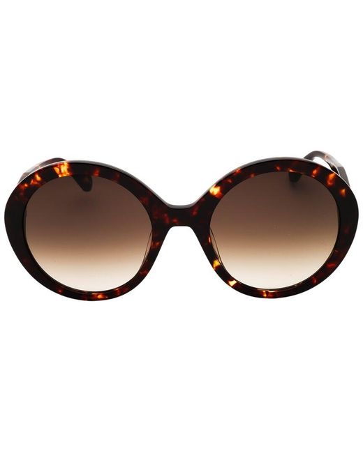 Kate Spade Brown Zya/G/S 55Mm Sunglasses