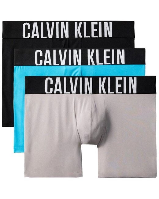 Calvin Klein Gray 3Pk Boxer Brief for men