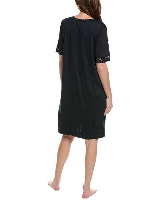 Hanro Black Moments Nightgown