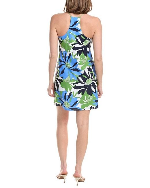 Jude Connally Blue Bailey Shift Dress