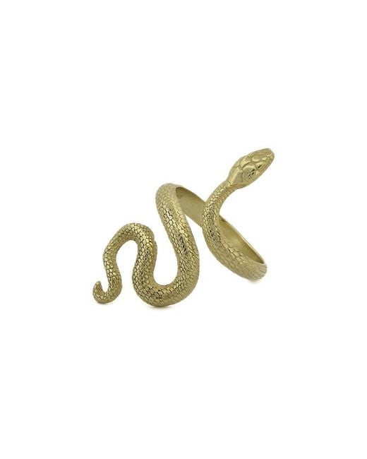 Ebru Jewelry Metallic Protection & Luck Wrap Adjustable Ring