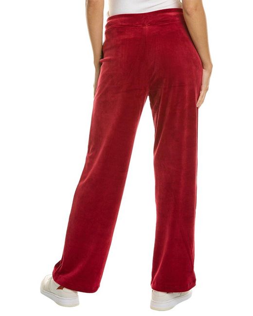 Tommy Bahama Red Velour Relaxed Pant