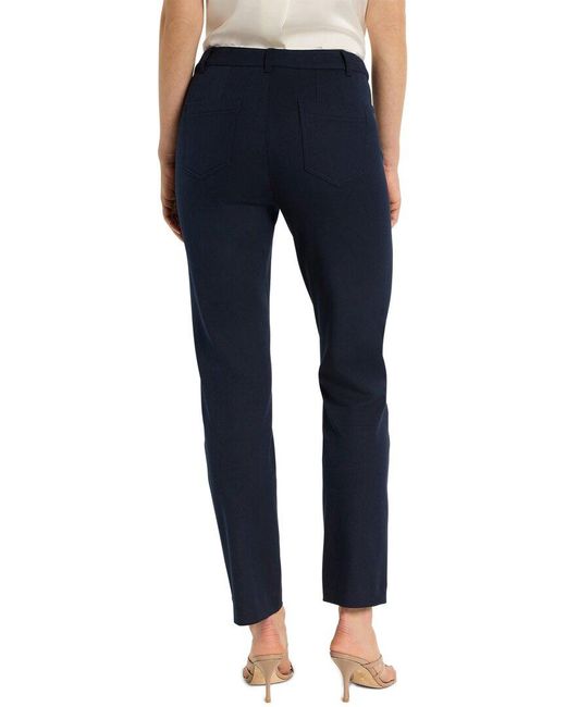 NIC+ZOE Blue Bi-Stretch Copley Straight Pant